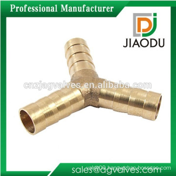 5/16" Brass Tee Barb Hose Fitting